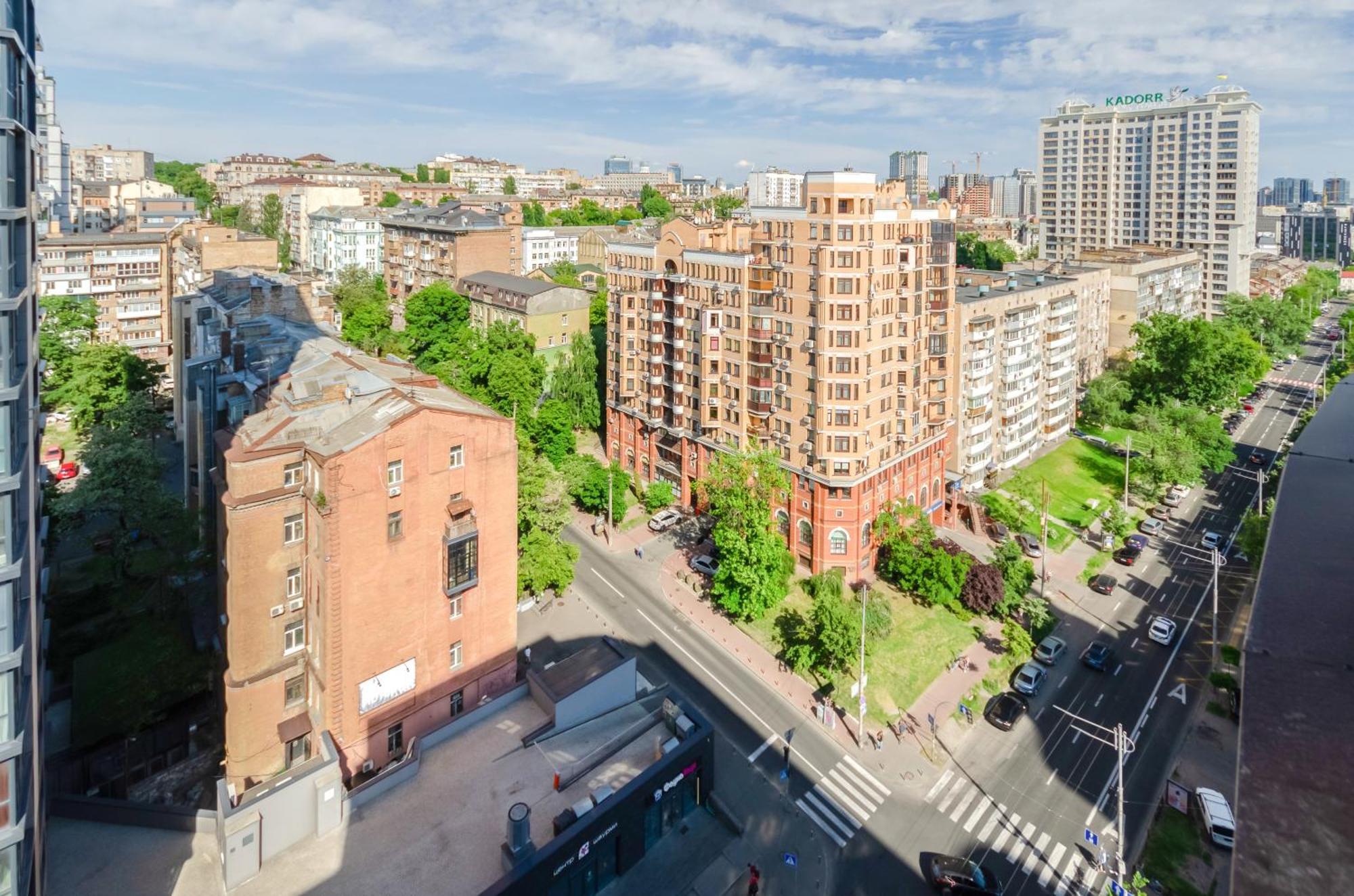 Petrovdom Inn Rc Diplomat Hall -The Smart Hotel Apartment Panoramic City View I Kiev Exterior foto